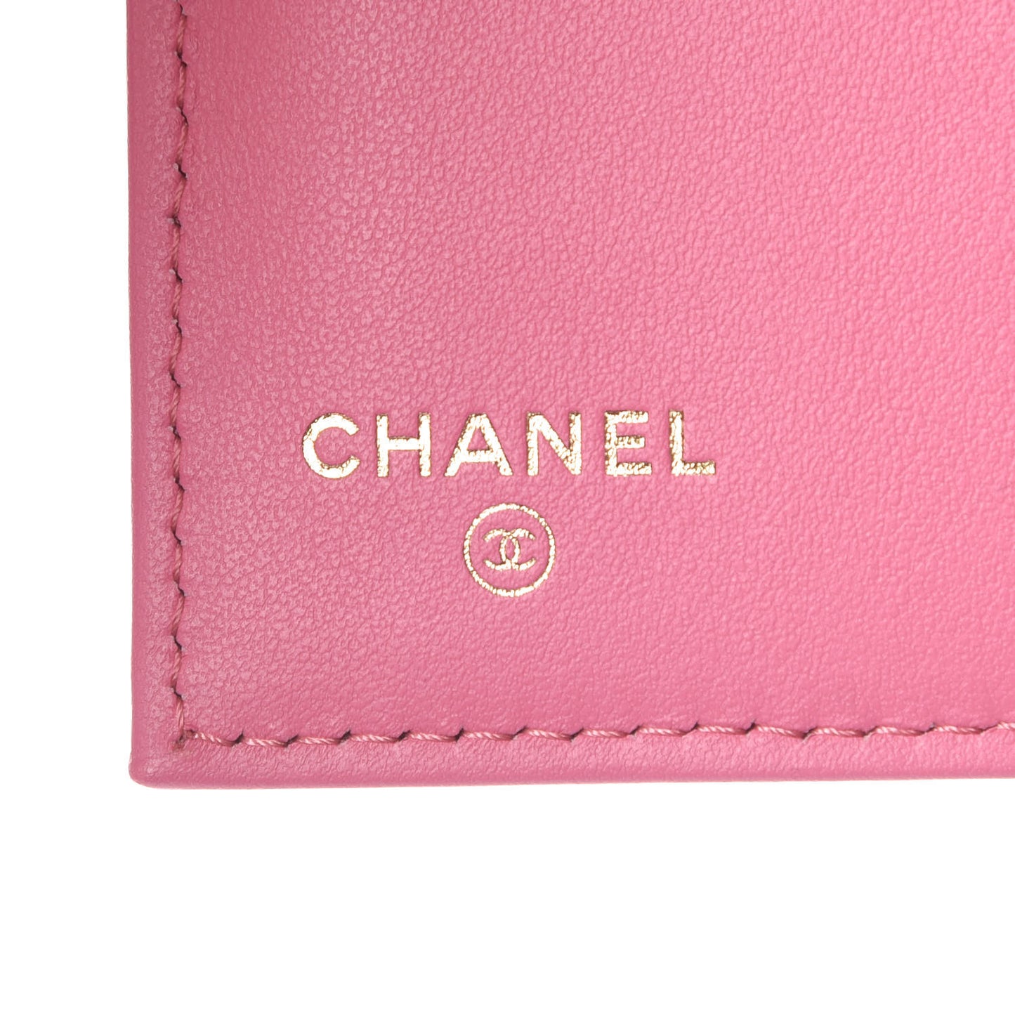 Caviar Quilted Medium Flap Wallet Pink