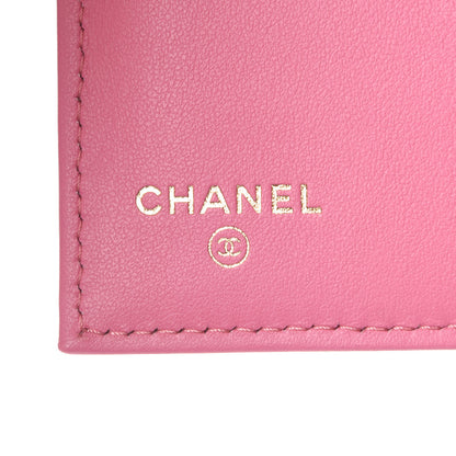 Chanel Caviar Quilted Medium Flap Wallet Pink 6 of 9
