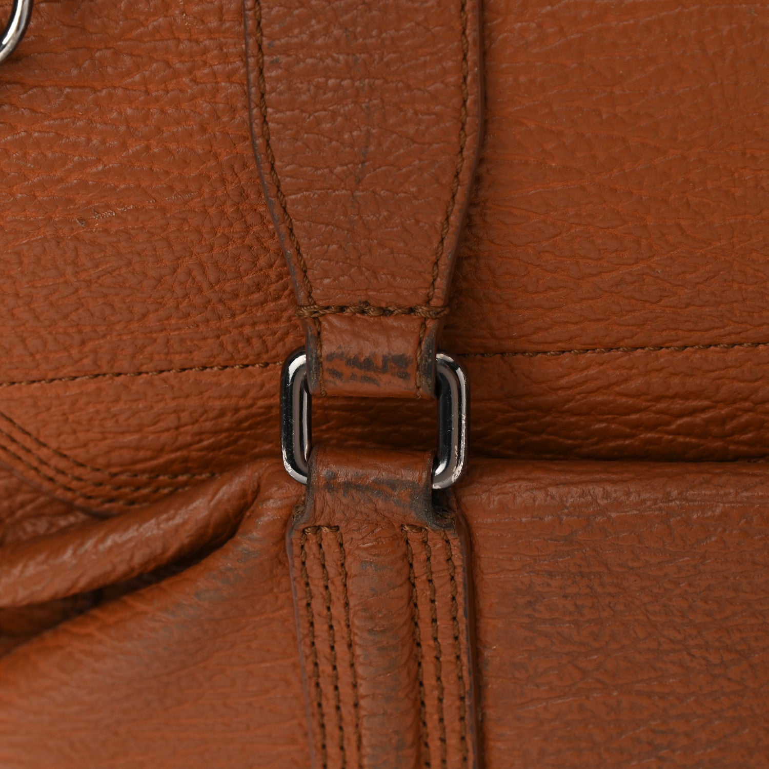 3.1 Phillip Lim Textured Calfskin Large Pashli Satchel Amber 10 of 14