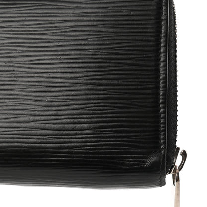 Louis Vuitton Epi Zippy Wallet Black 9 of 11