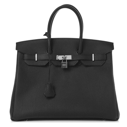 Hermes Togo Birkin 35 Black 1 of 33