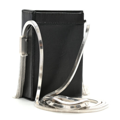 Saint Laurent Lambskin Smoking Box Crossbody Black 3 of 7