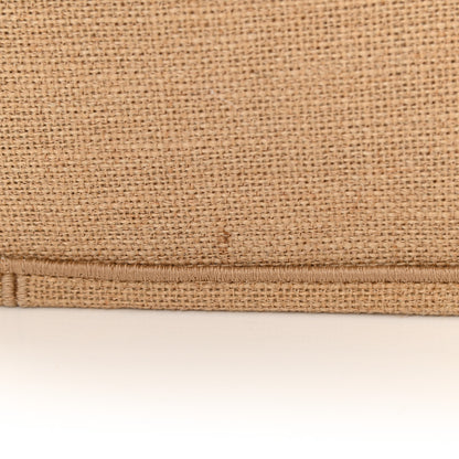 Christian Dior Canvas Jute Embroidered Medium Book Tote Black Beige 11 of 13