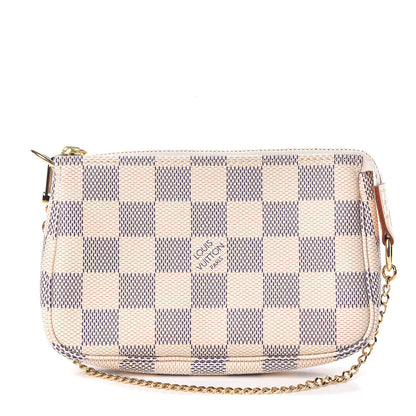 Louis Vuitton Damier Azur Mini Pochette Accessories 1 of 8