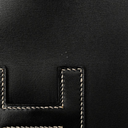 Hermes Box Jige GM Clutch Black 7 of 8