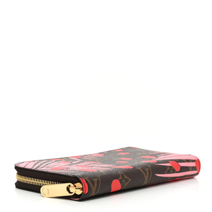Louis Vuitton Monogram Jungle Dots Zippy Wallet Sugar Pink Poppy 4 of 8