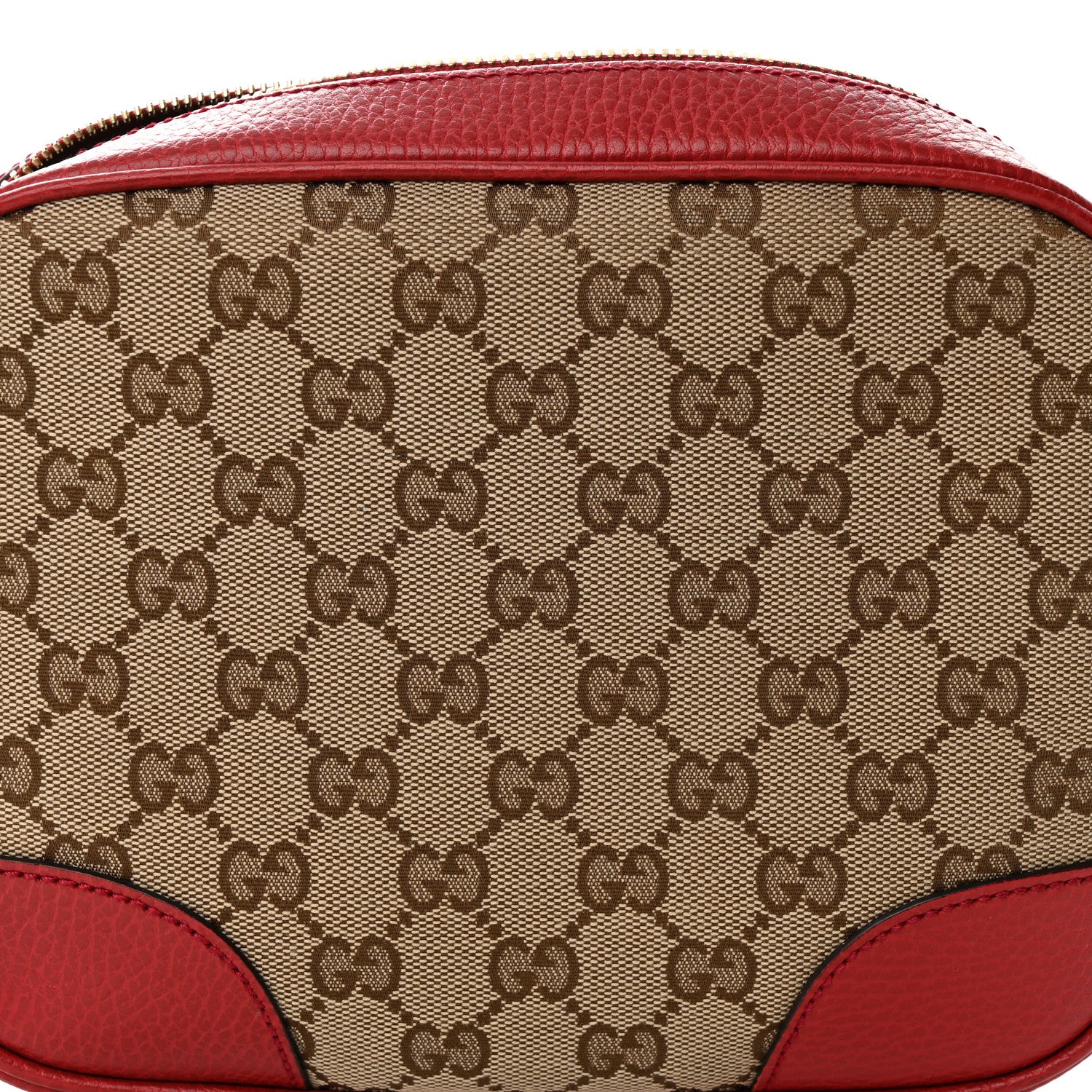 Gucci Monogram Mini Bree Messenger Bag Red 8 of 14