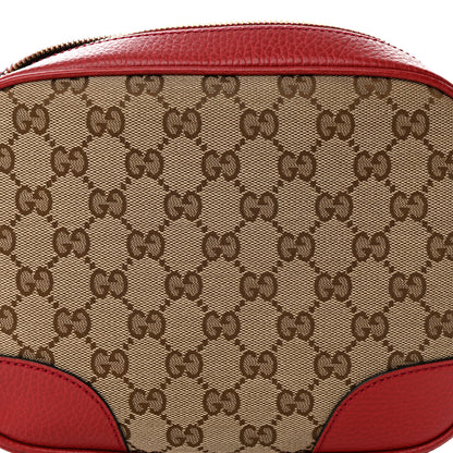Gucci Monogram Mini Bree Messenger Bag Red 8 of 14