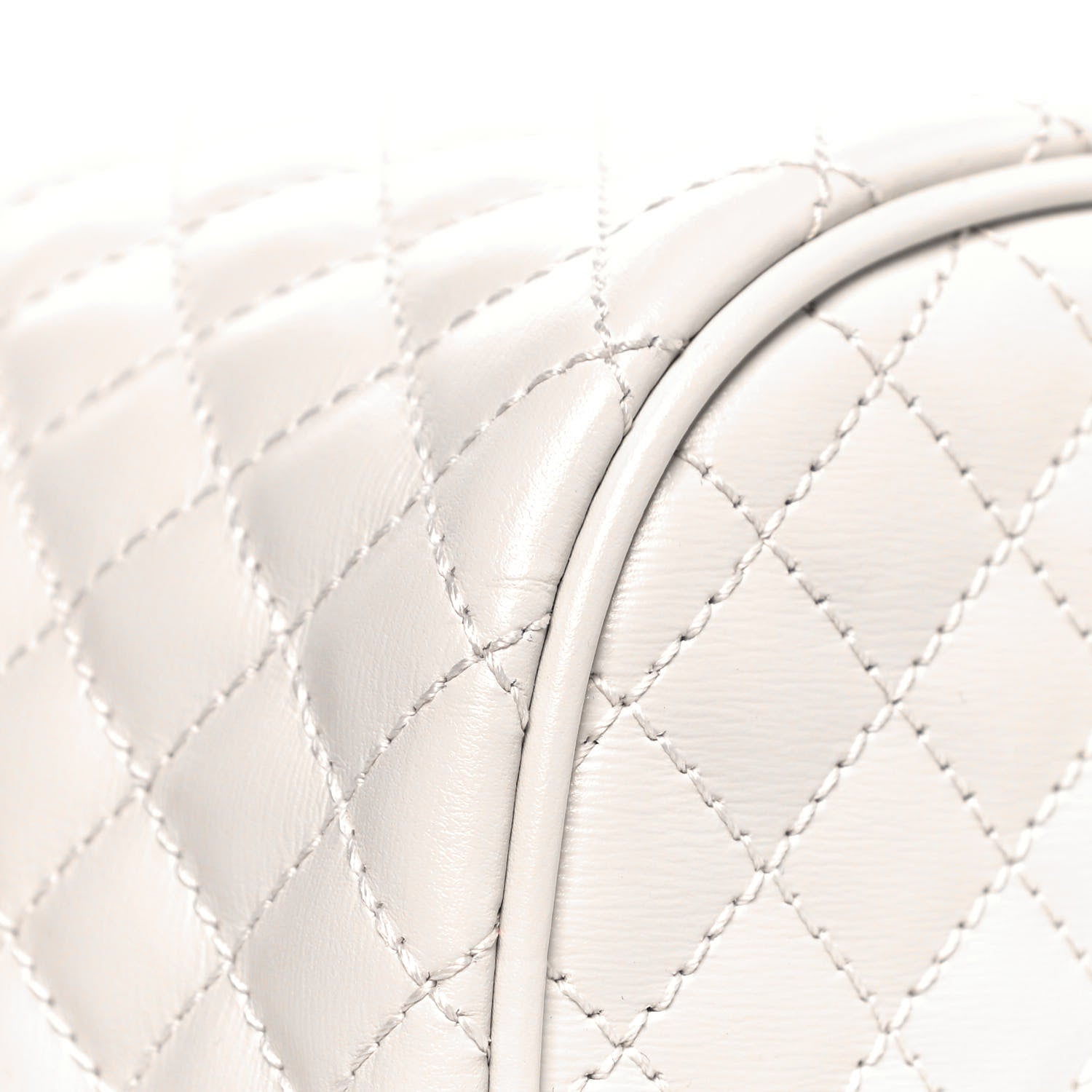 Gucci Calfskin Trapuntata Zumi Belt Bag Off White 9 of 13