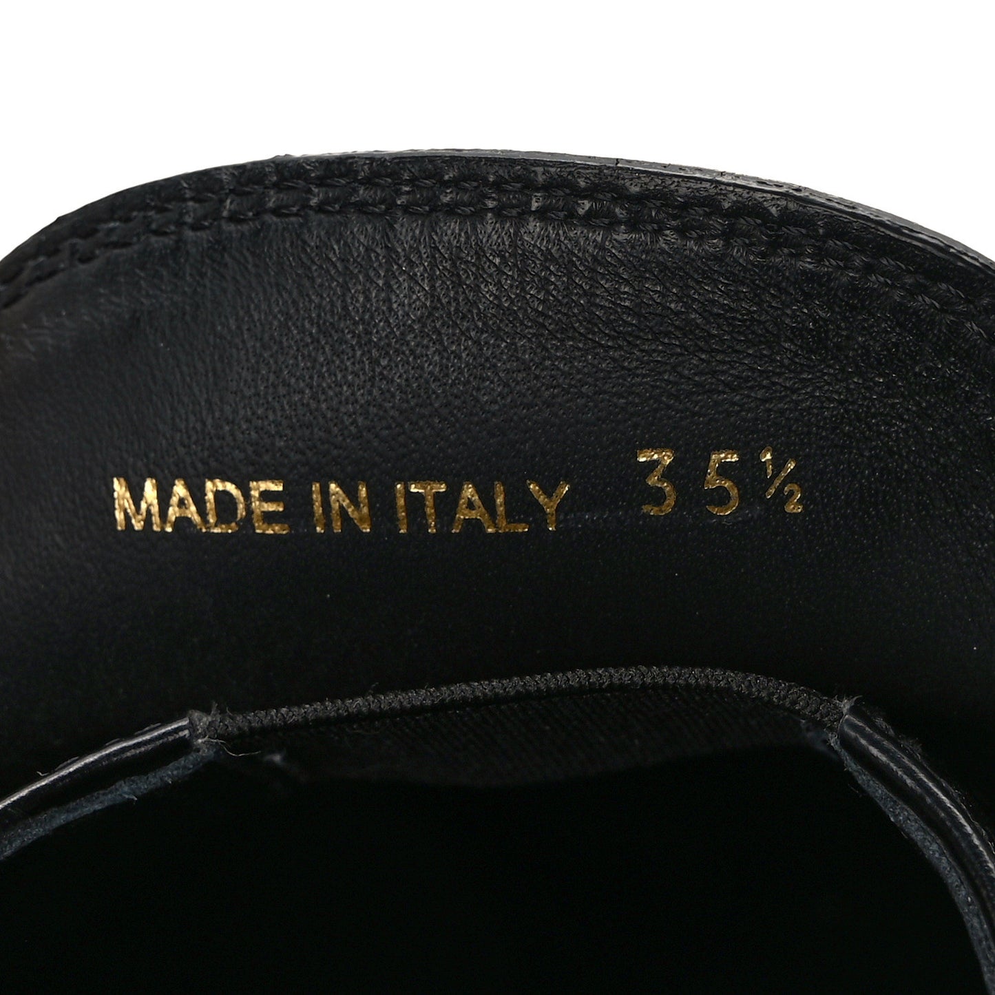 Spazzolato Metal Triangle Logo 50mm Loafers 35.5 Black