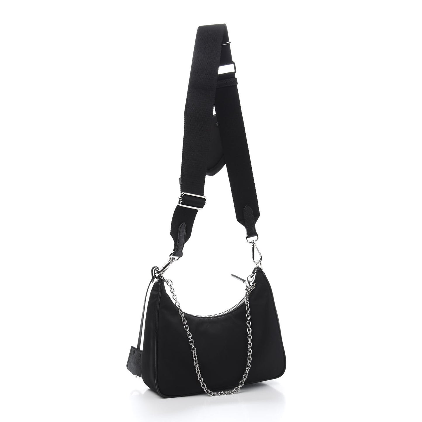 Nylon Re-Edition 2005 Shoulder Bag Black