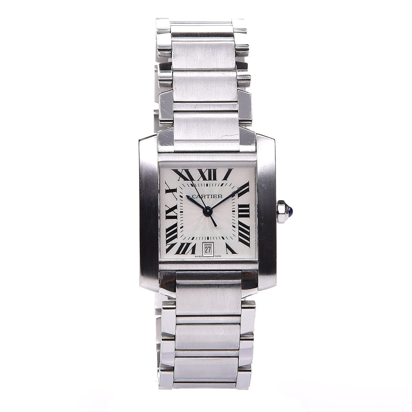 Stainless Steel 28mm Tank Francaise Automatic Watch