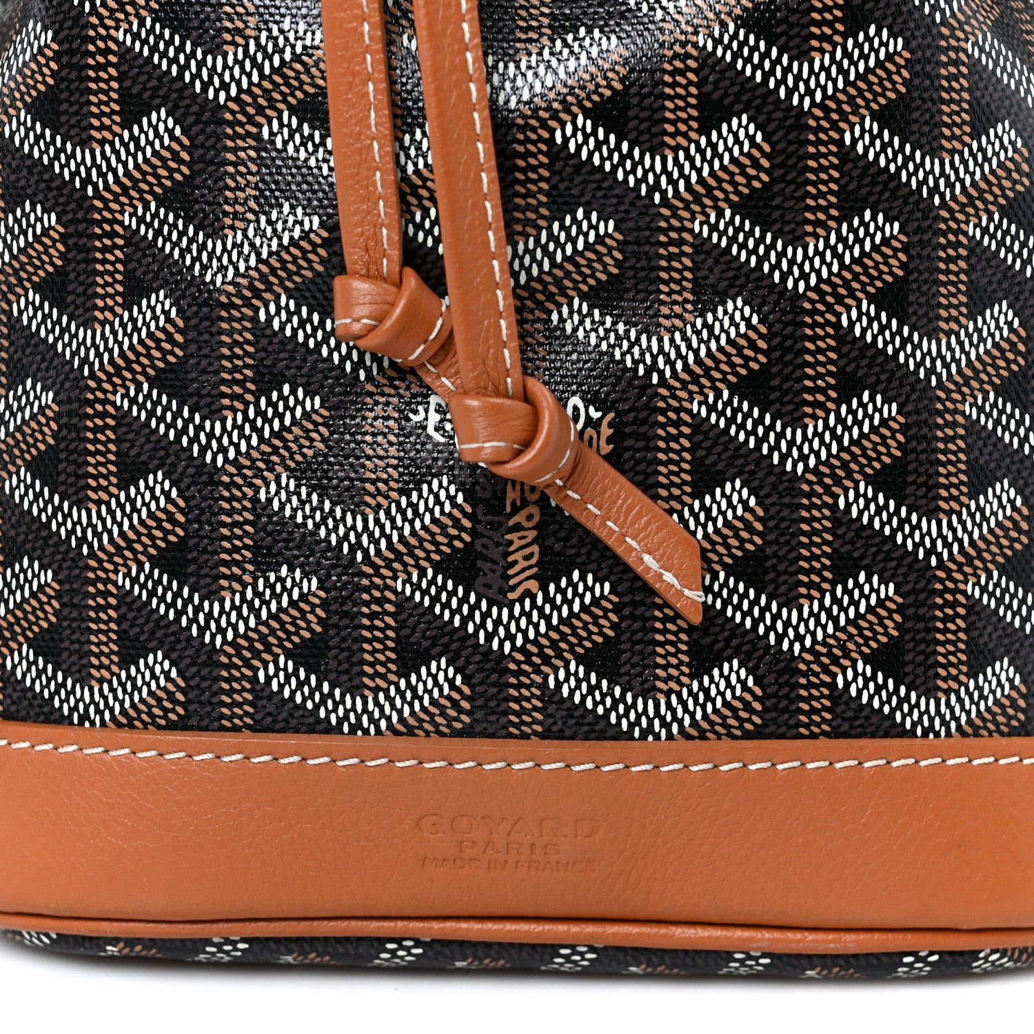 Goyard Goyardine Petit Flot Black Gold 5 of 8