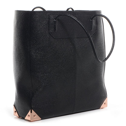 Alexander Wang Leather Prisma Skeletal Tote Black with Rose Gold Hardware 3 of 8