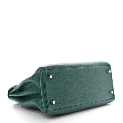 Hermes Taurillon Clemence Kelly Retourne 28 Malachite 4 of 10