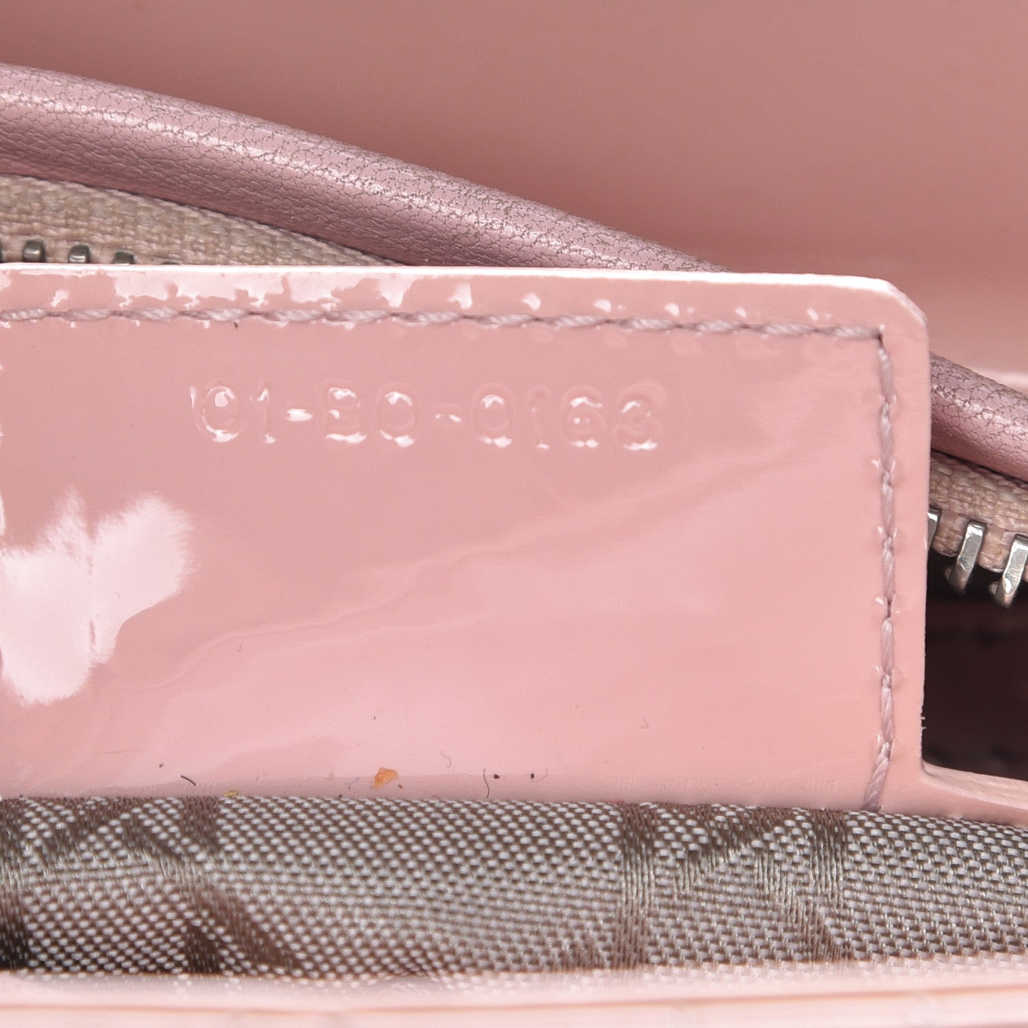 Christian Dior Patent Cannage Medium Lady Dior Rose Clair 7 of 25