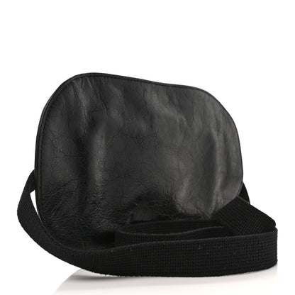 Gucci Fluffy Calfskin Morpheus Double Zip Belt Bag Black 3 of 9