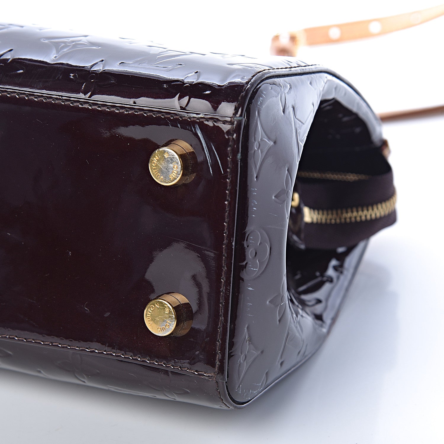 Louis Vuitton Vernis Brea MM Amarante 10 of 15