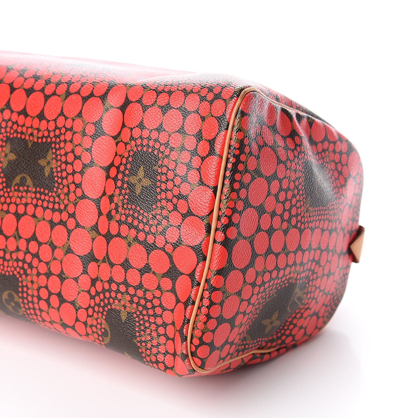 Monogram Kusama Town Speedy 30 Red