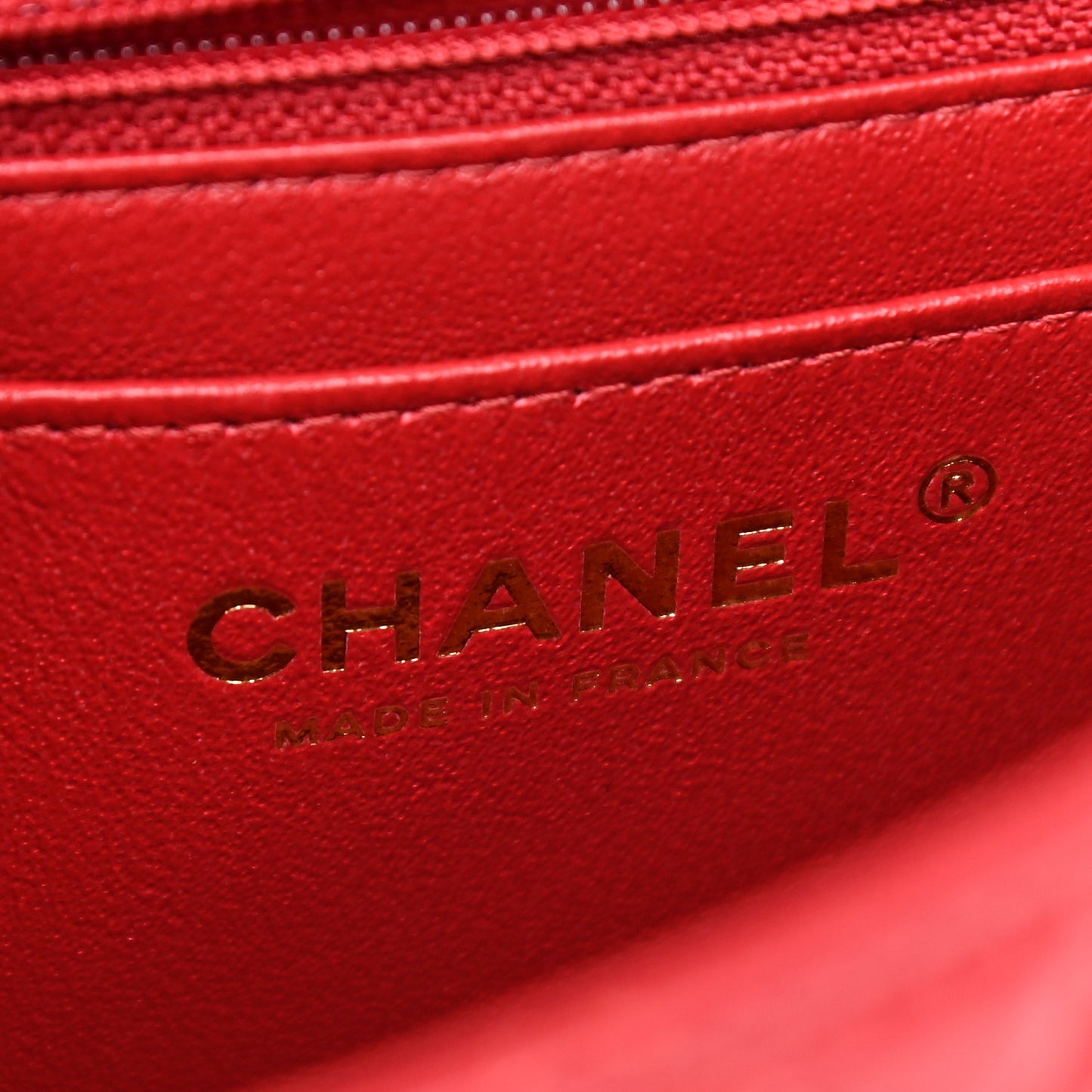 Aged Calfskin Quilted 2.55 Reissue Mini Flap Red
