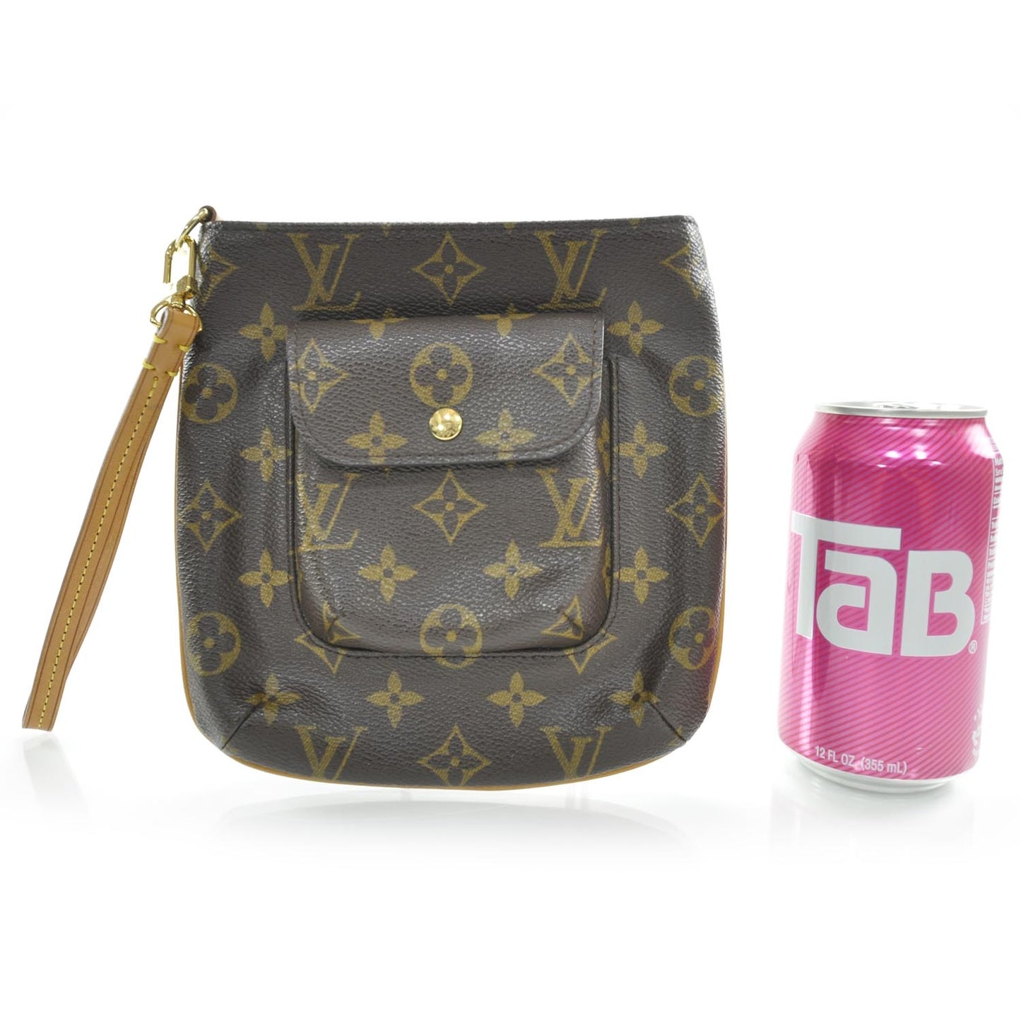 Monogram Partition Wristlet