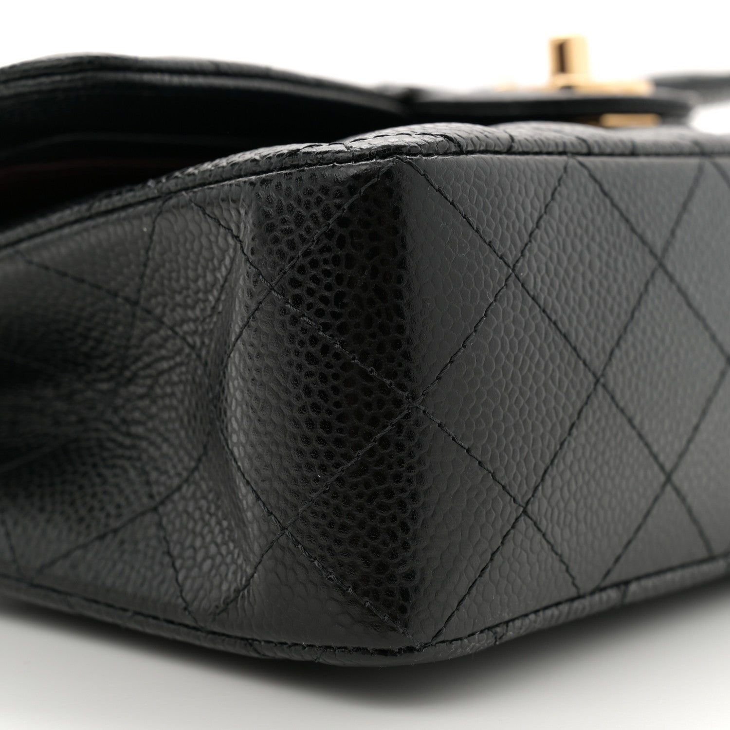 Chanel Caviar Quilted Small Double Flap Black 9 of 11