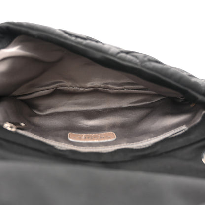 Chanel Jersey Bubble Quilt Flap Black 5 of 10