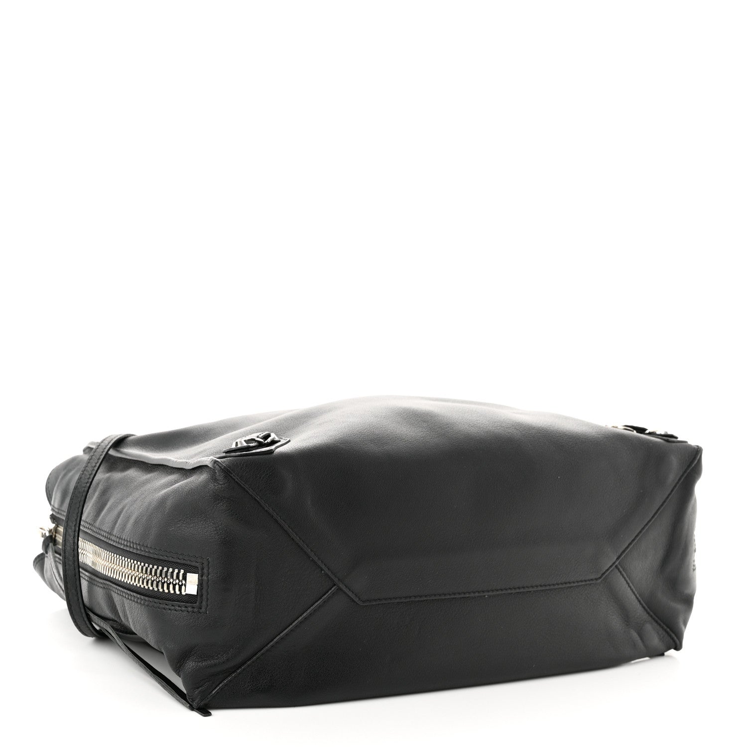 Balenciaga Veau Papier B4 Zip Around Tote Black 4 of 10