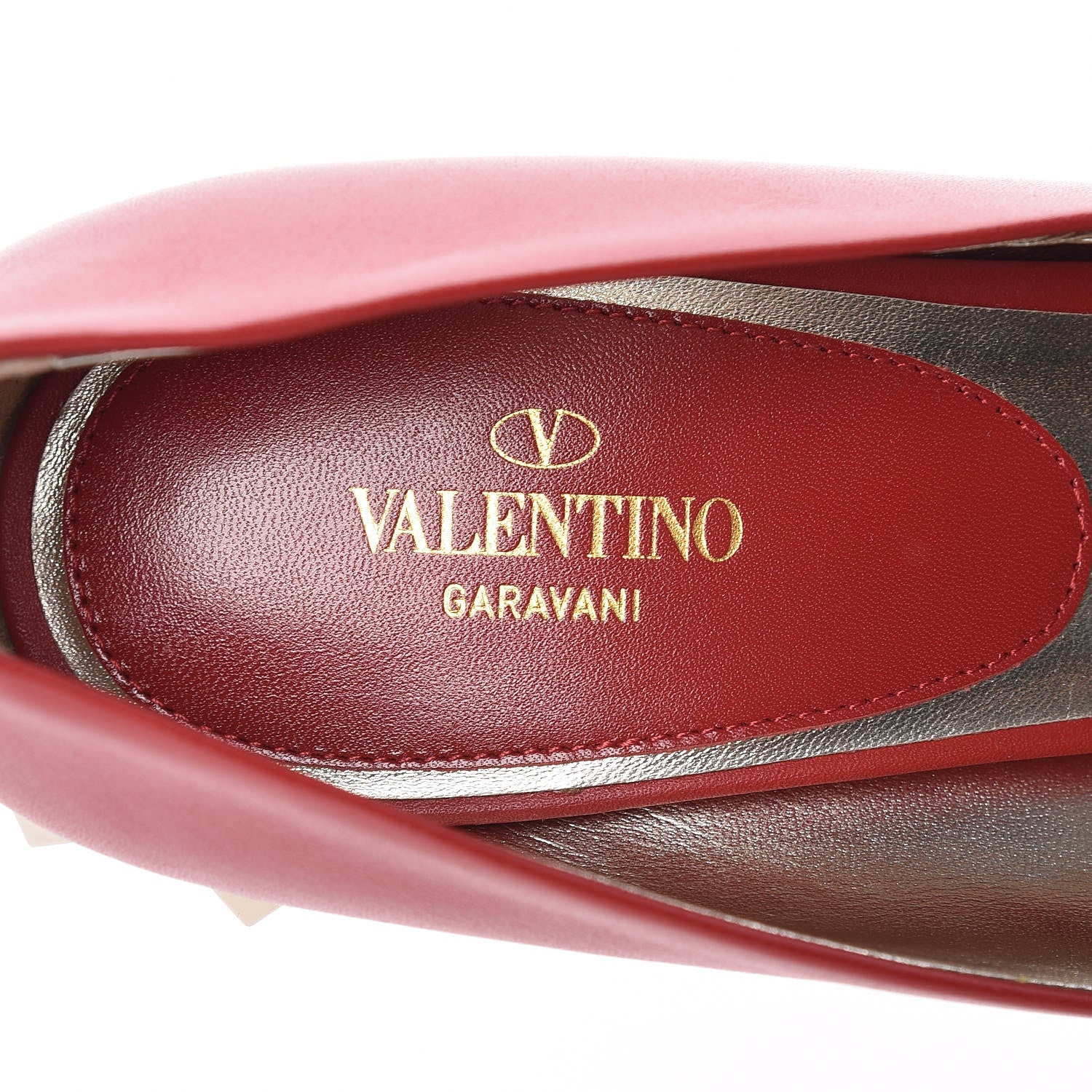 Valentino Garavani Nappa Rockstud Jaw Stud 100mm Pumps 39 Rosso Valentino 6 of 9