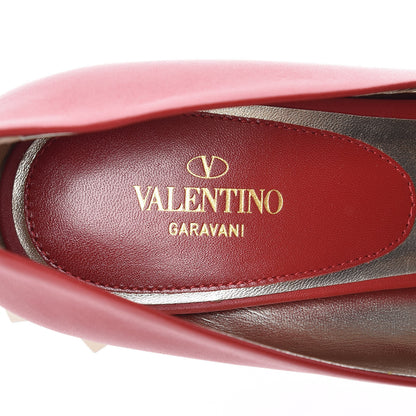 Valentino Garavani Nappa Rockstud Jaw Stud 100mm Pumps 39 Rosso Valentino 6 of 9