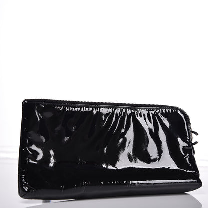 Chanel Vinyl Clutch Black 3 of 8