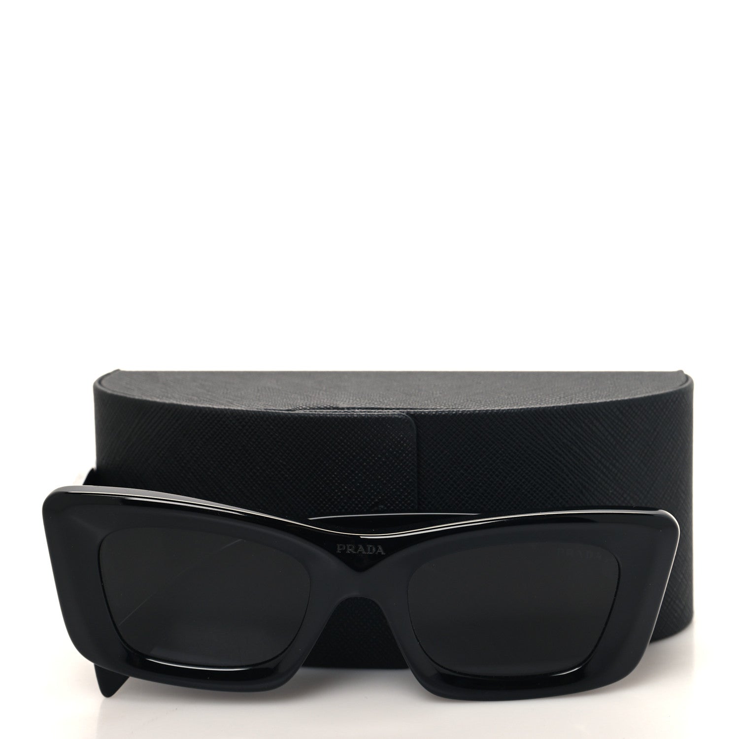 Prada Acetate Symbole Sunglasses SPR 13Z Black 7 of 7