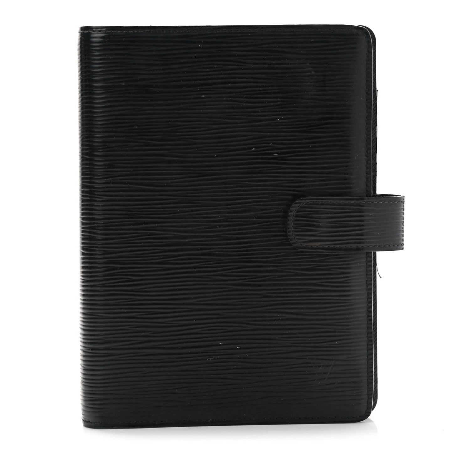 Epi Medium Ring Agenda Cover Black