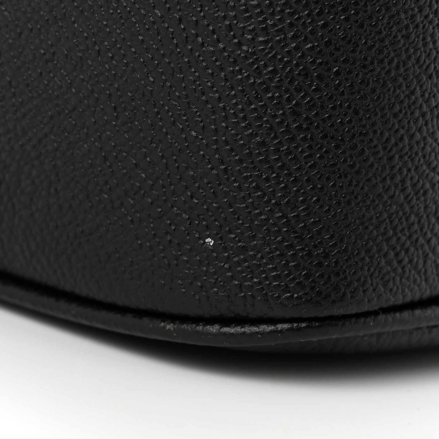 Burberry Soft Grain Calfskin Small Buckle Zip Bag Black 12 of 14