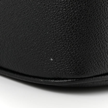 Burberry Soft Grain Calfskin Small Buckle Zip Bag Black 12 of 14
