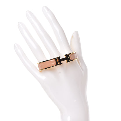 Hermes Enamel Narrow Clic Clac H Bracelet PM Makeup 2 of 5