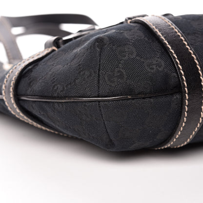 Gucci Monogram Medium GG Royal Shoulder Bag Black 5 of 12