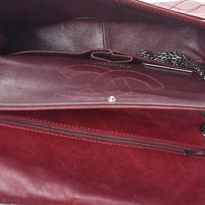 Chanel Aged Calfskin Quilted 2.55 Reissue 226 Flap Red 6 of 10