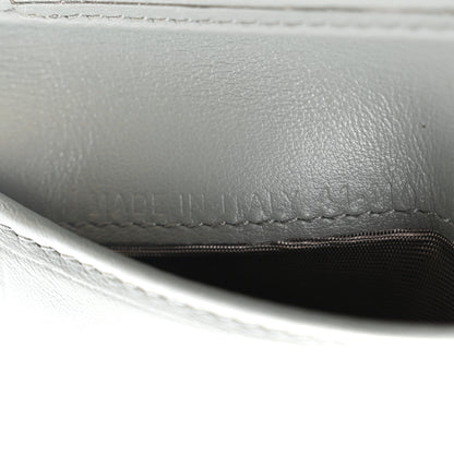 Christian Dior Oblique Saddle Lotus Wallet Grey 7 of 9
