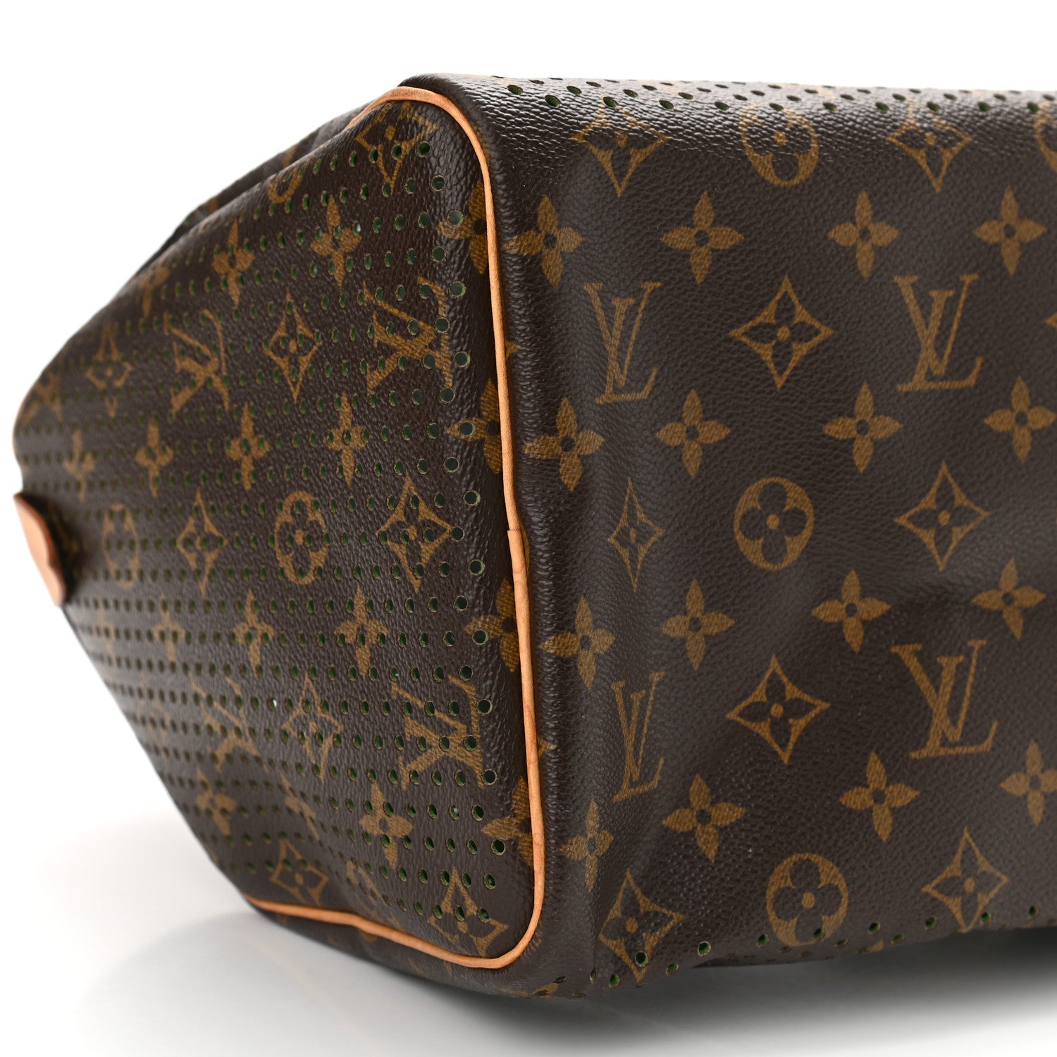 Louis Vuitton Monogram Perforated Speedy 30 Green 9 of 14