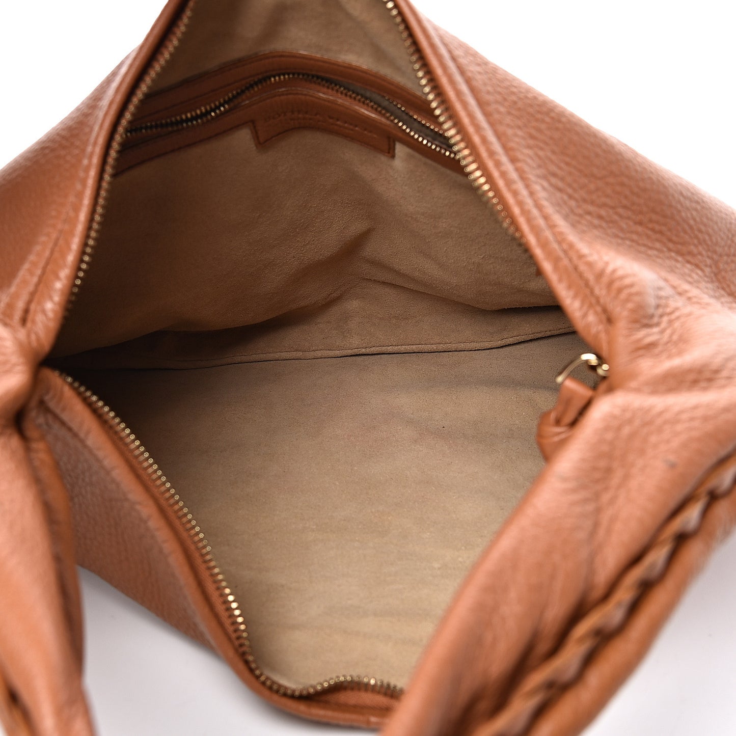 Cervo Braided Medium Veneta Hobo Brown