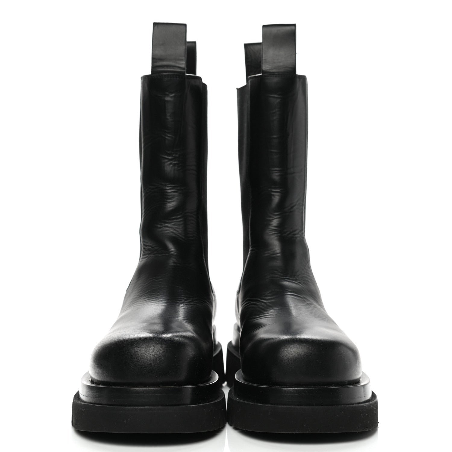 Bottega Veneta Calfskin The Lug Chelsea Boots 41 Black 2 of 11