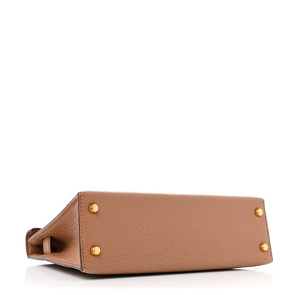 Hermes Chevre Mysore Mini Kelly Sellier 20 Quebracho 4 of 14