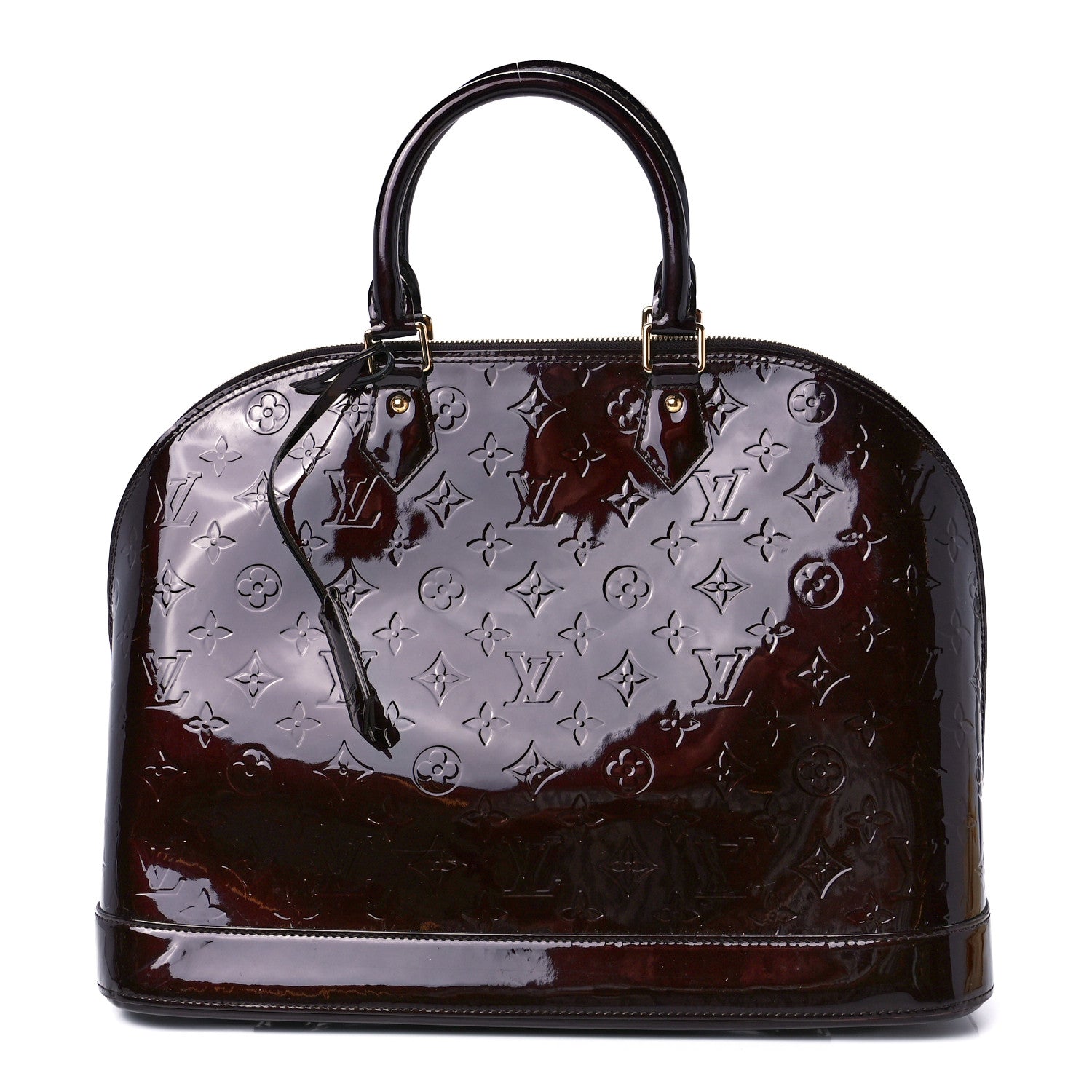Louis Vuitton Vernis Alma MM Amarante 1 of 12