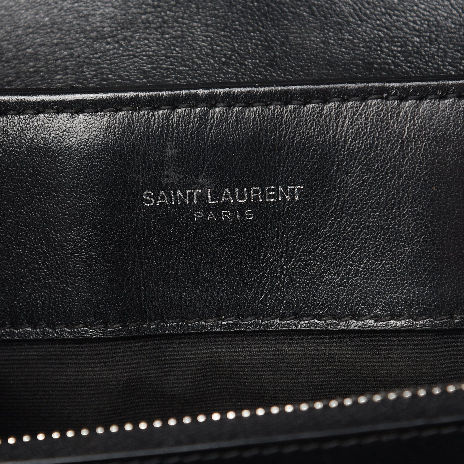 Saint Laurent Calfskin Y Quilted Monogram Medium Loulou Chain Satchel Black 8 of 18