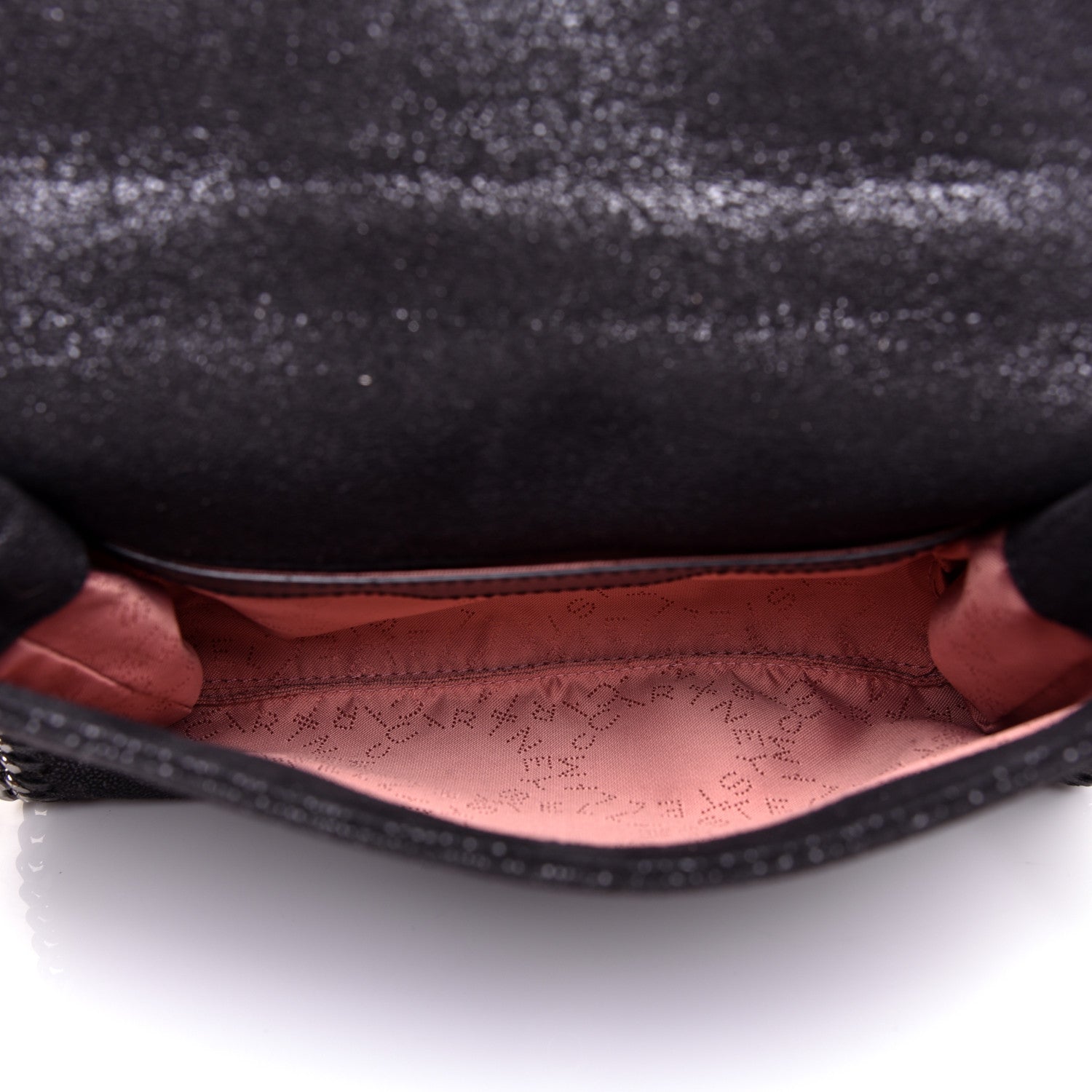 Stella McCartney Shaggy Deer Falabella Messenger Black 5 of 8