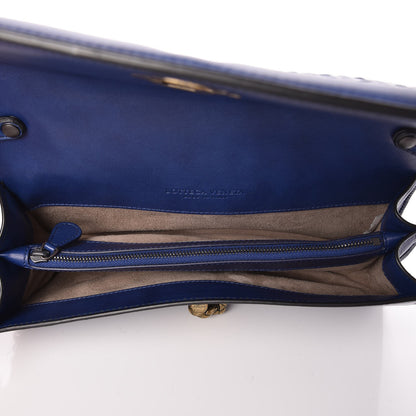 Bottega Veneta Nappa Intrecciato Olimpia Knot Clutch Atlantic 8 of 10