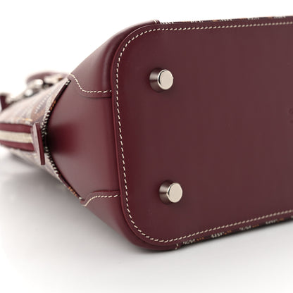 Goyard Goyardine Mini Vendome Burgundy 8 of 9