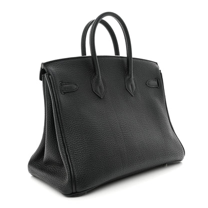 Hermes Togo Birkin 25 Black 3 of 11