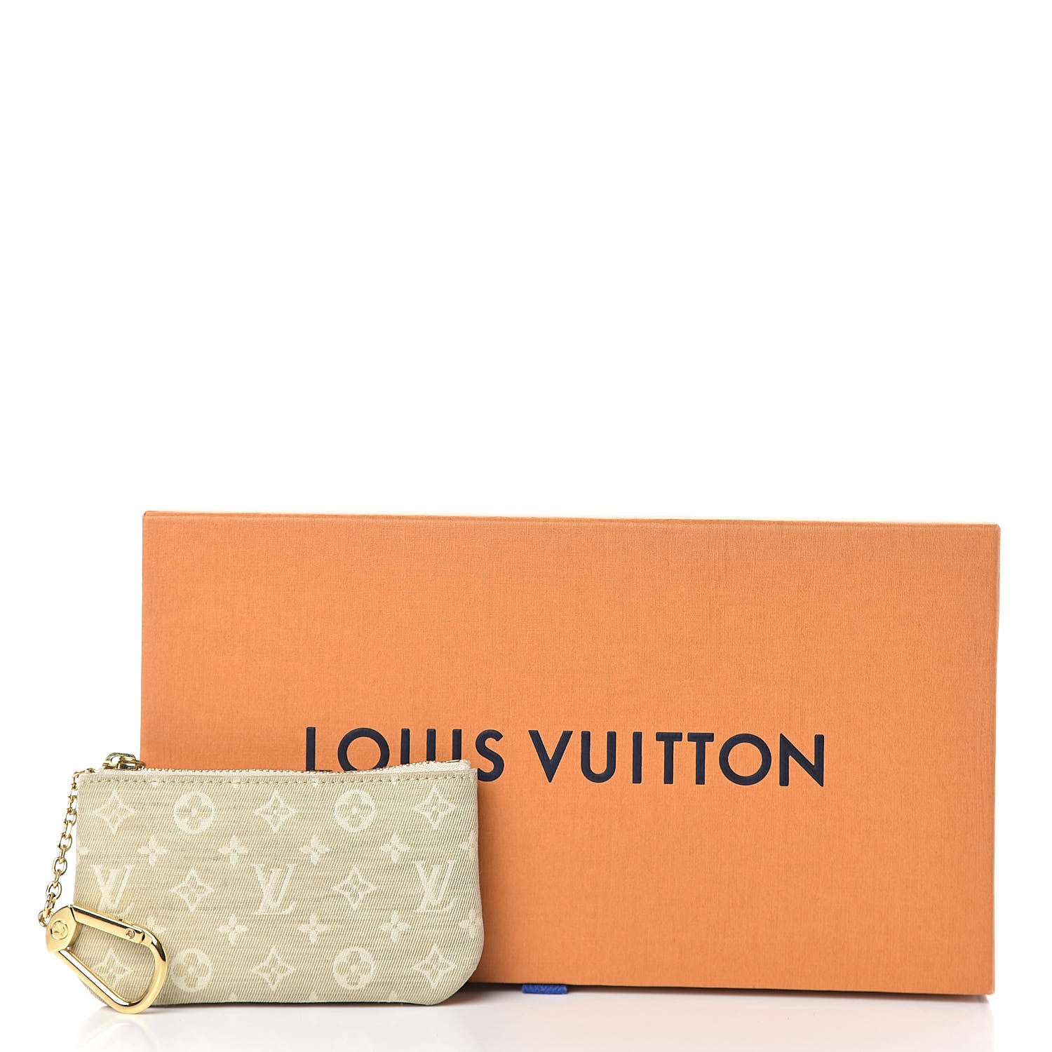 Louis Vuitton Mini Lin Key Pouch Dune 9 of 9